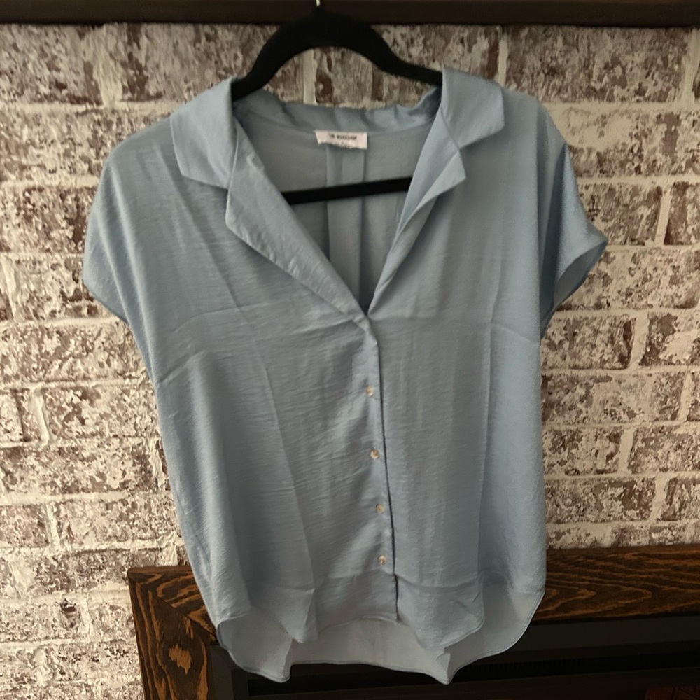 Blue blouse
